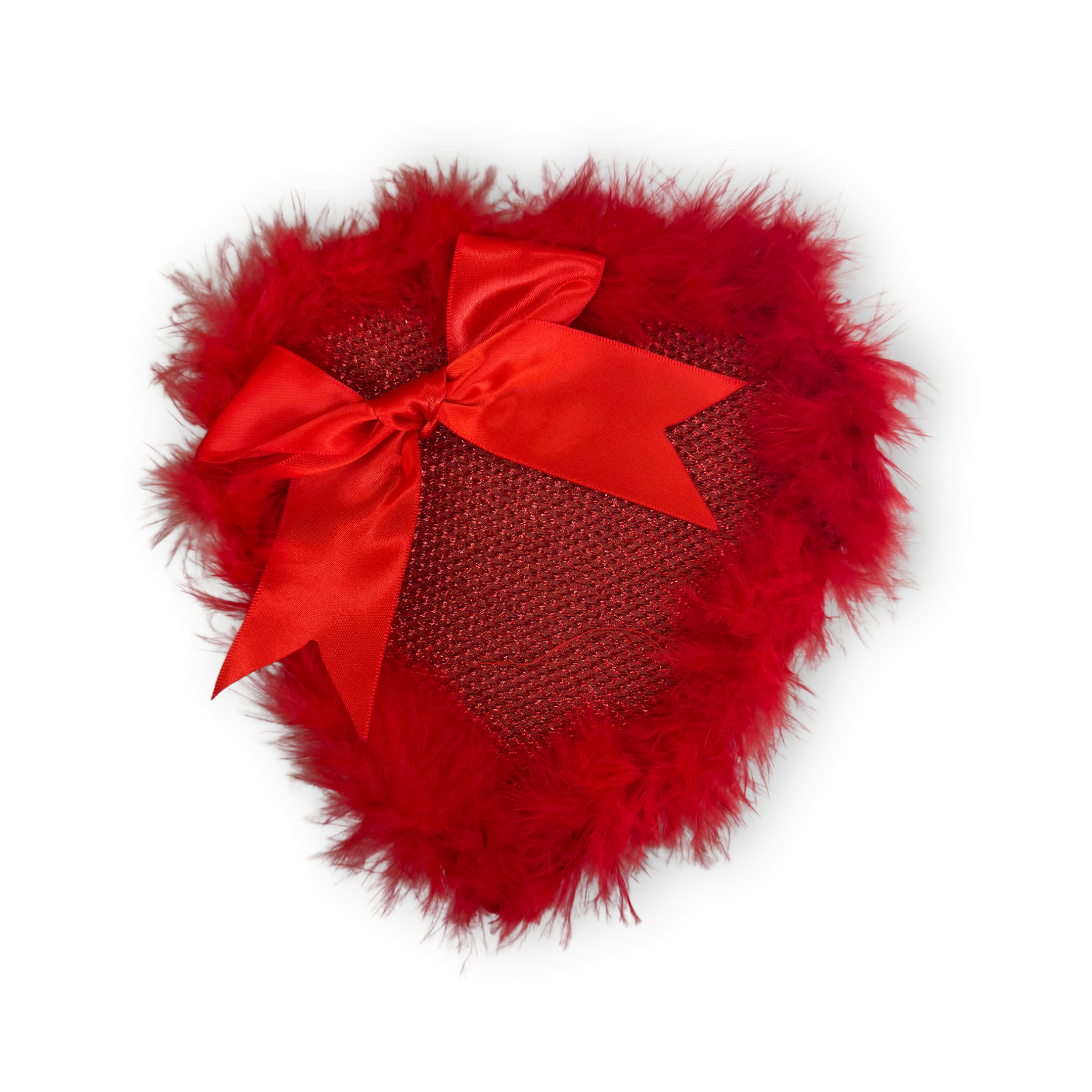 6 pc Fuzzies Heart Truffle Box