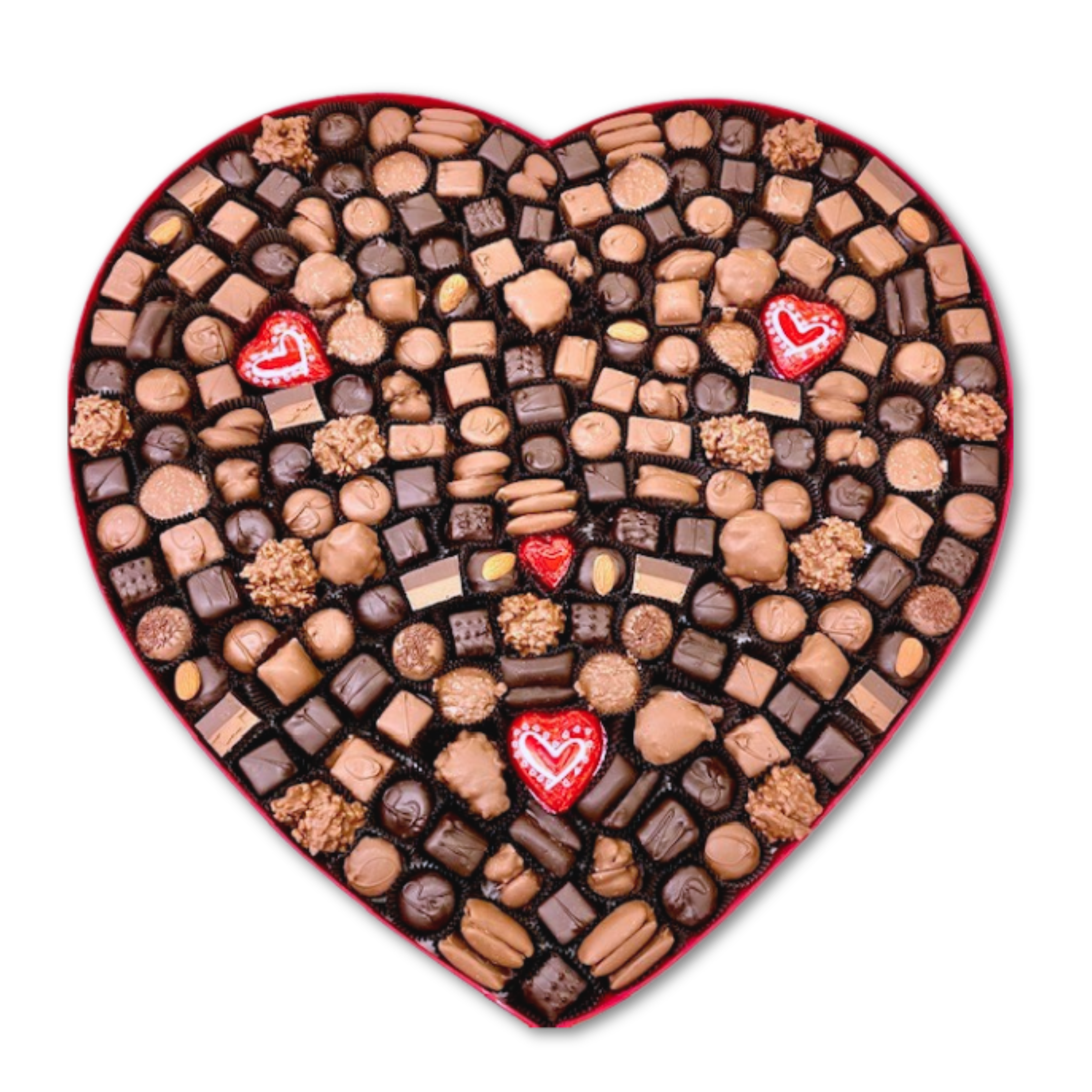 7 lb Heart Box - Assorted Chocolates