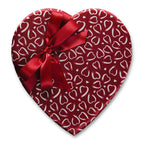 1 lb Heart Box Assorted Chocolates - ASB 164