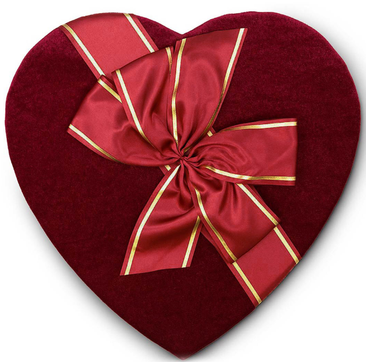 2.5 lb Heart Box - Assorted Chocolates - ASB 295