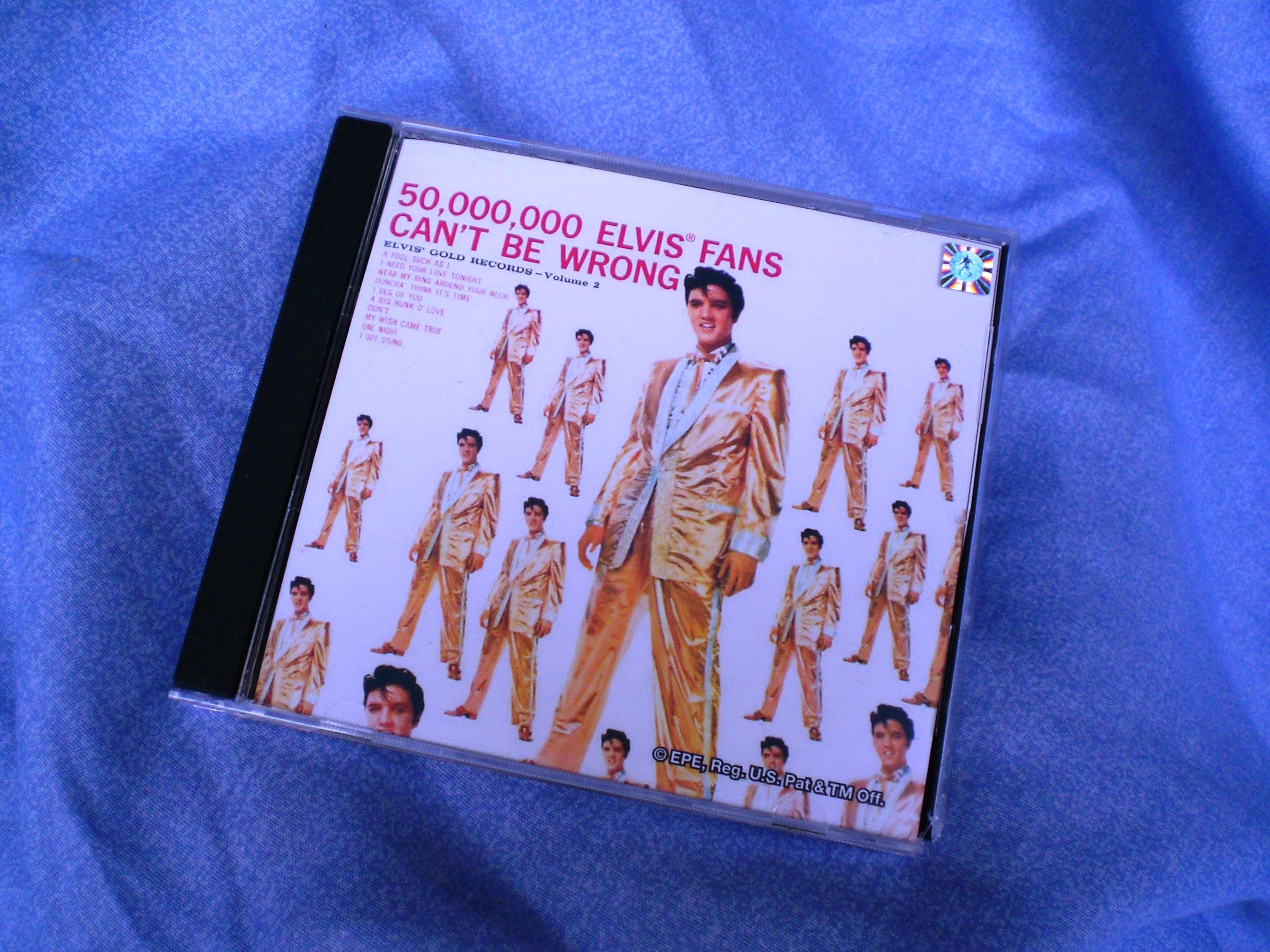 Elvis Chocolate CD - 50,000,000 Elvis Fans Can't Be Wrong