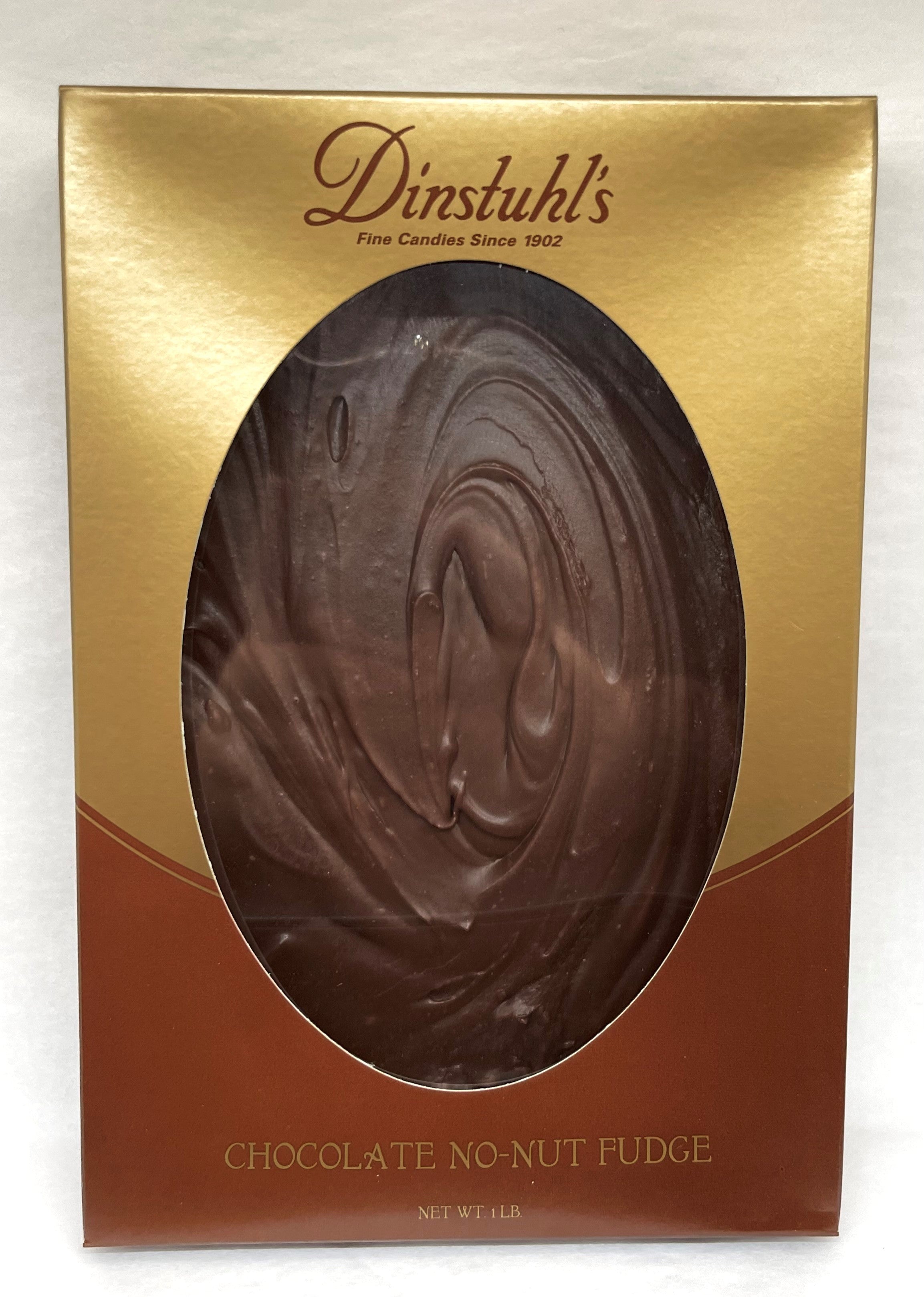 1 lb Chocolate No Nut Fudge