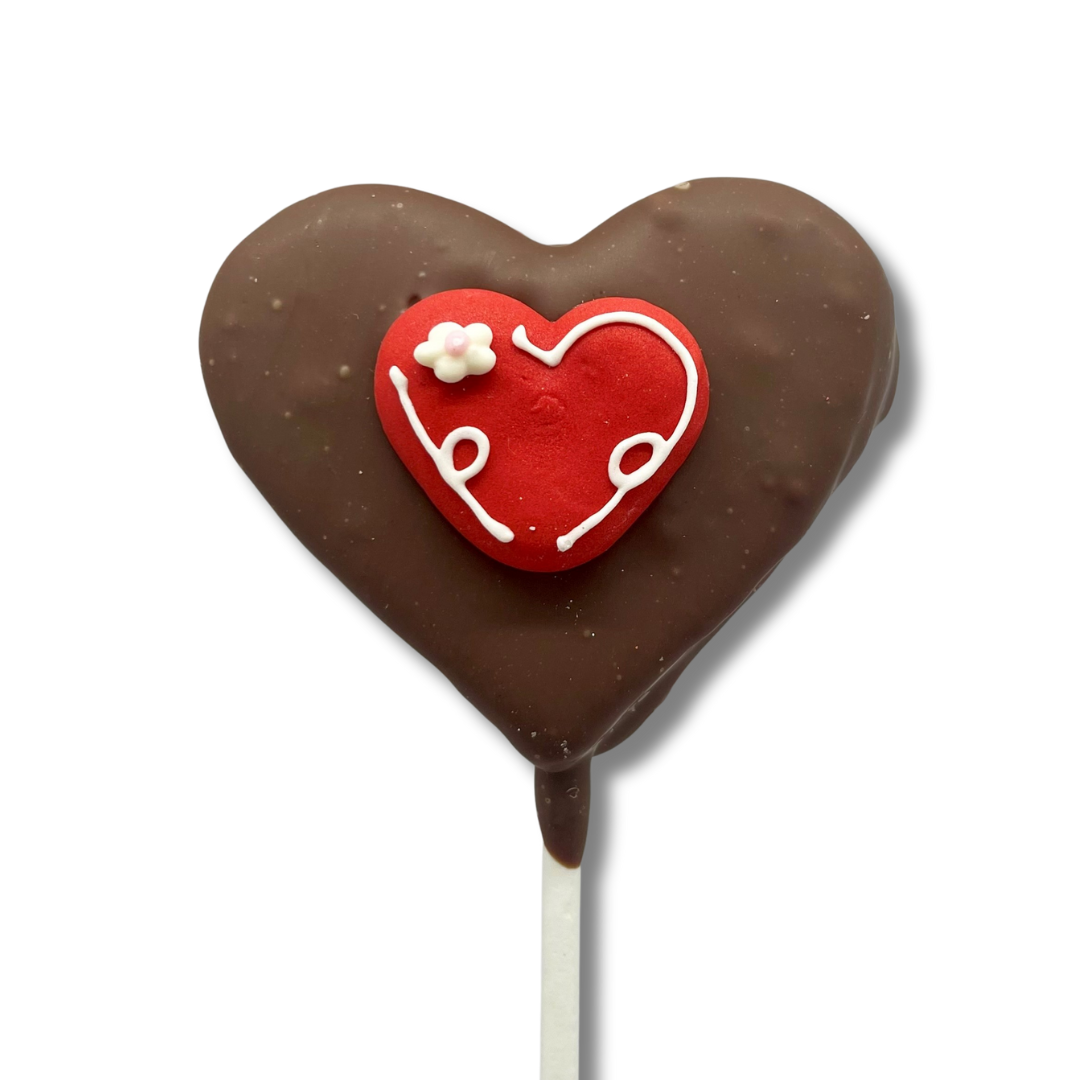 Heart Fudge Sucker