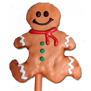Gingerbread Man Rice Krispy Treat
