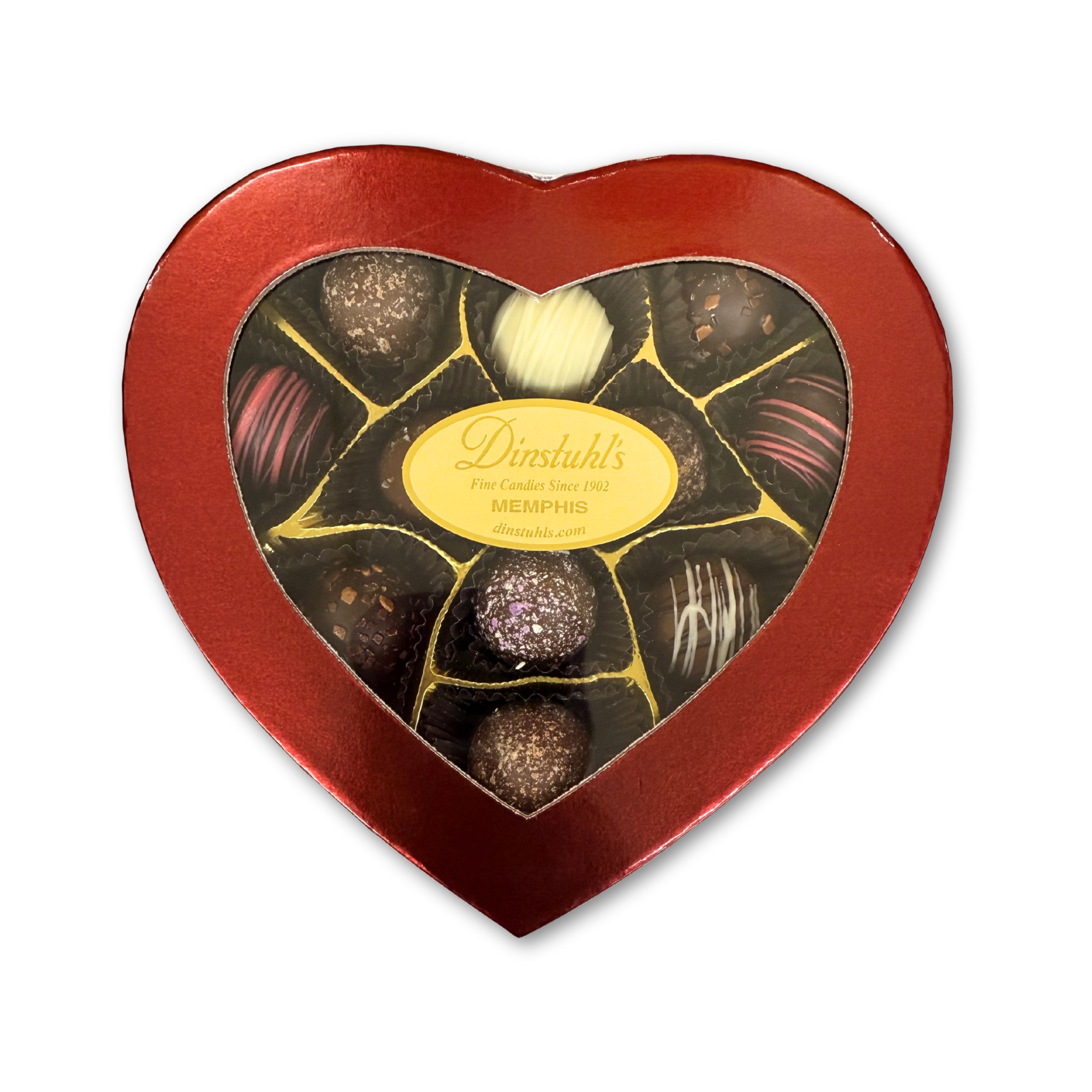 11 pc Assorted Mini Truffle Heart Box