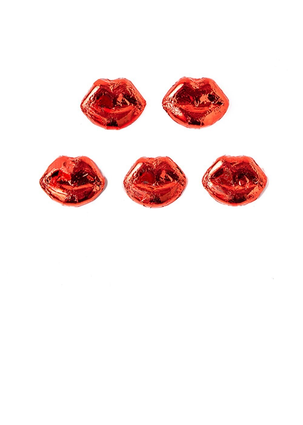 4 oz Red Foil Mini Lips