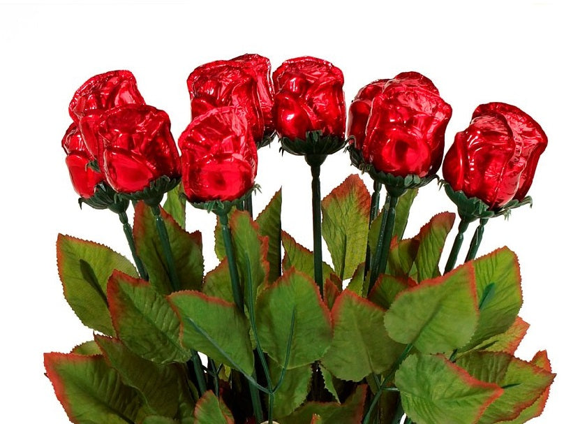 Large Foiled Chocolate Rose (1 rose)