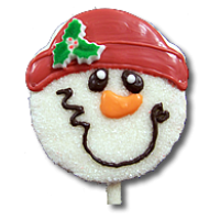 Snowball Rice Krispy Treat