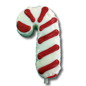 Candy Cane Rice Krispy Treat