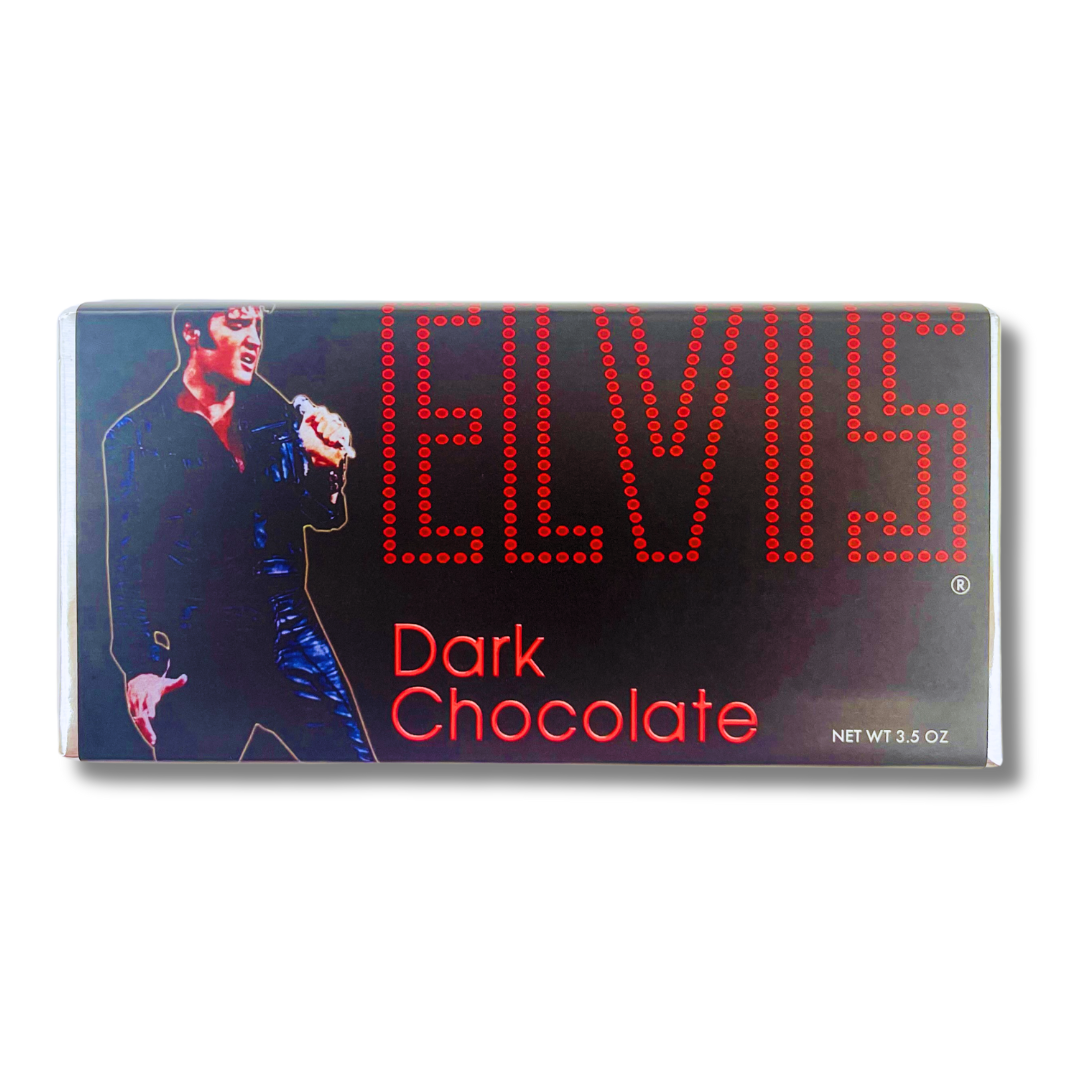 3.5 oz Elvis Dark Chocolate Bar