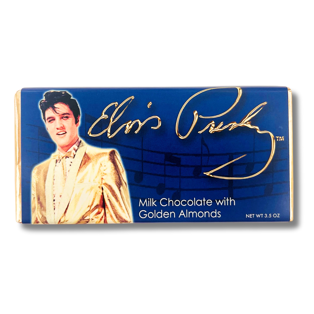 3.5 oz Elvis Presley Golden Almonds Bar
