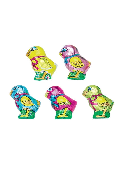 Milk Chocolate Foiled Mini Chicks - 4 oz. Bag
