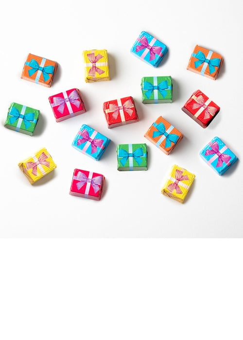 4 oz Mini Presents - Foiled Milk Chocolate